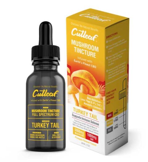 Turkey Tail Tincture 5000MG Mushroom 1000MG CBD