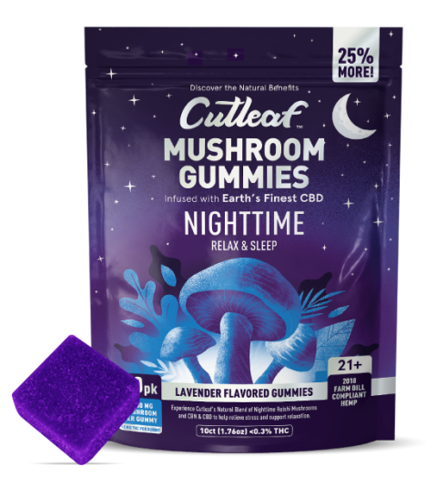 Nighttime 1000MG Mushroom Gummies