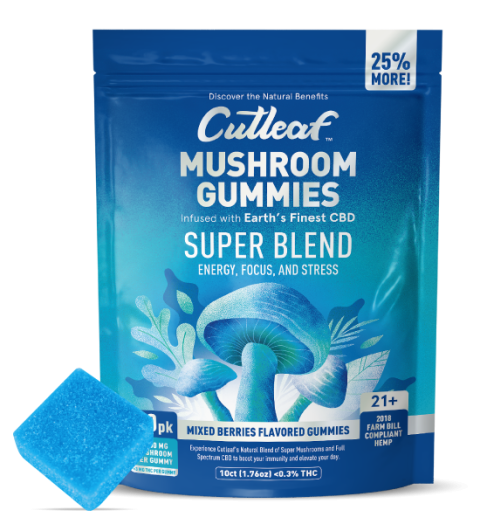 Super Blend 1000MG Mushroom Gummies